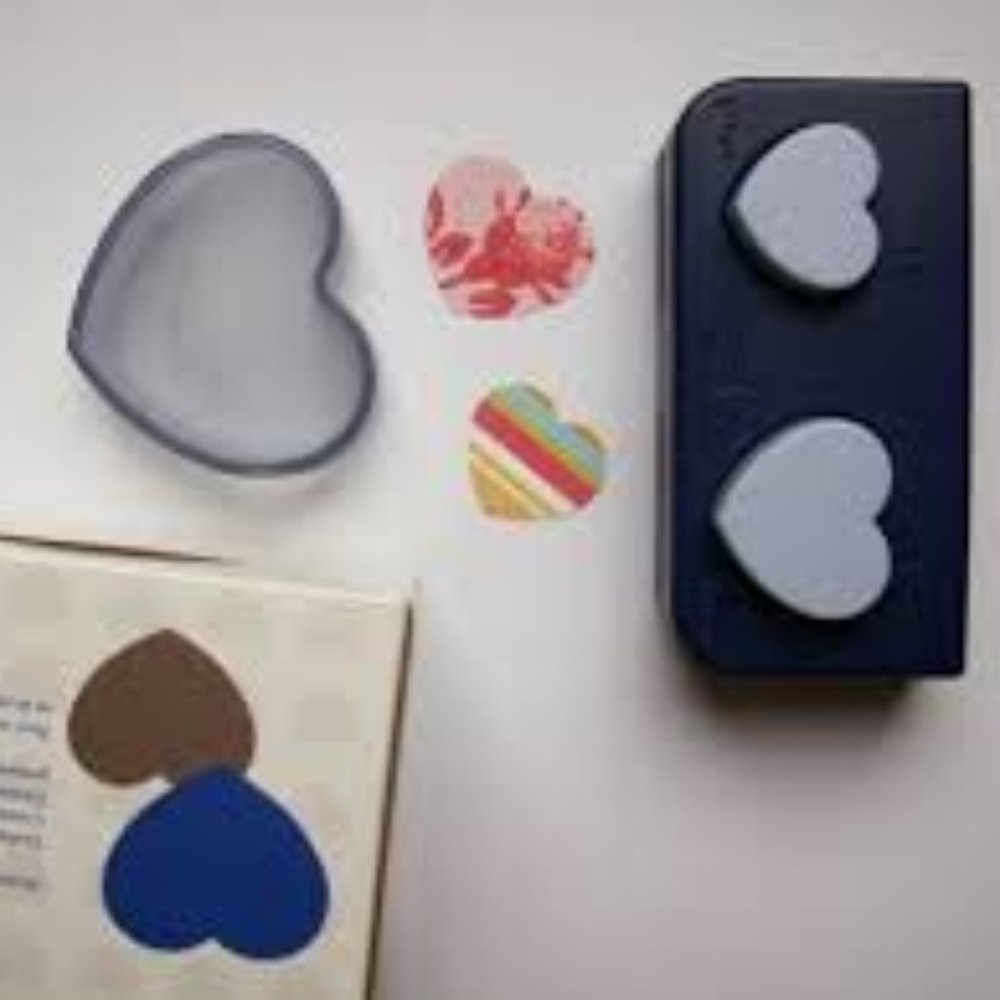 NEW! Creative Memories Heart Maker Punch